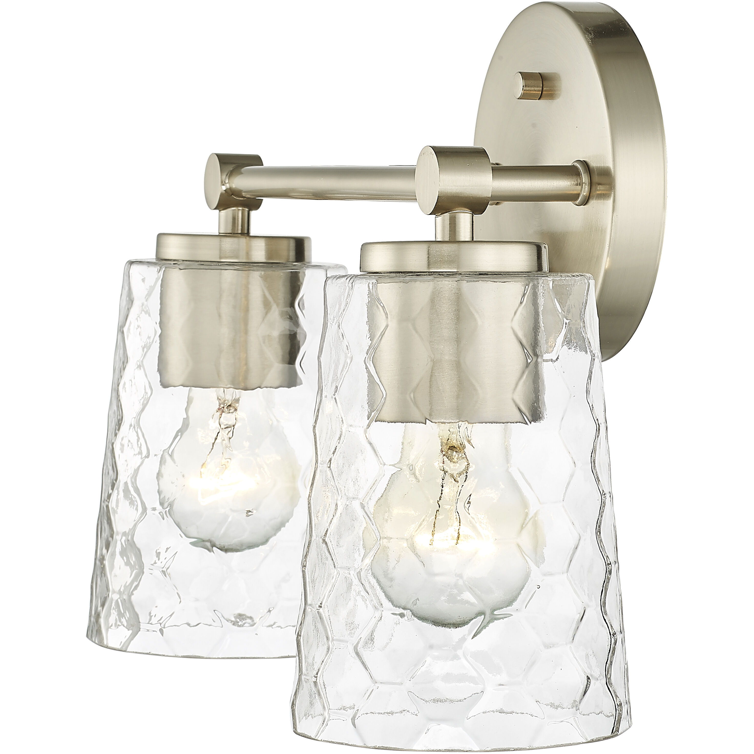 Ashli 2 Light 13.5 inch Modern Gold Bathroom Vanity Light Wall Light